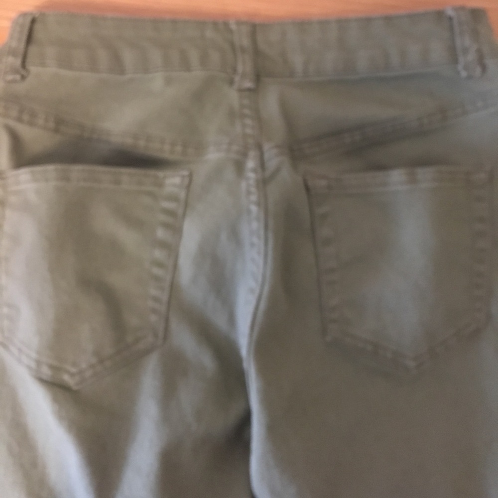 Women’s Sage Green Jeans - Picture 4 of 4